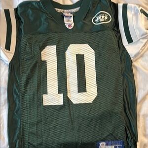 Green and White JETS NFL Jersey